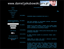 Tablet Screenshot of danieljakubowski.piwko.pl